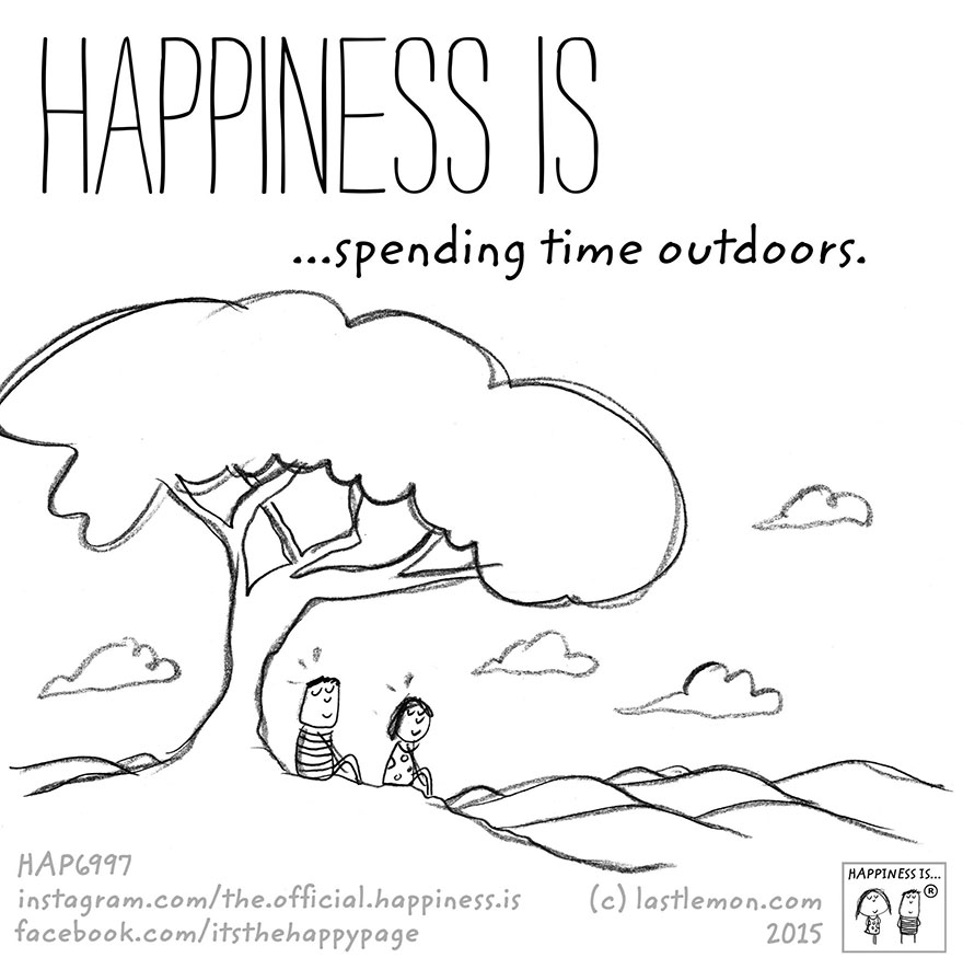 Delightful Illustrations Show What Makes People Happy Around The World 8