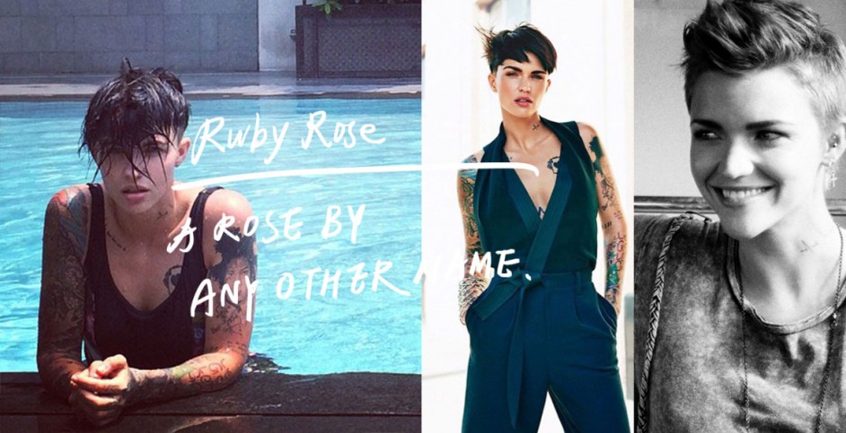 原來女人可以這麼帥!是男神又是女神的網絡紅星:Ruby Rose ‧ A Day Magazine
