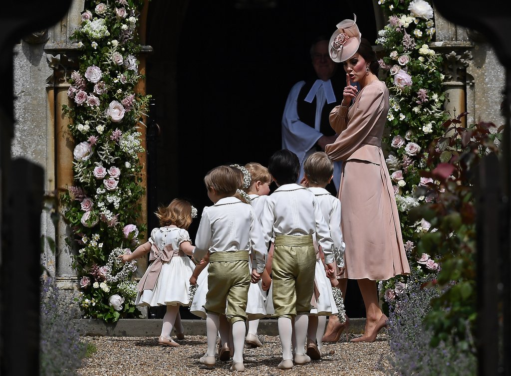 pippa middleton 结婚了,我们都把焦点落在这对最可爱的小花童上